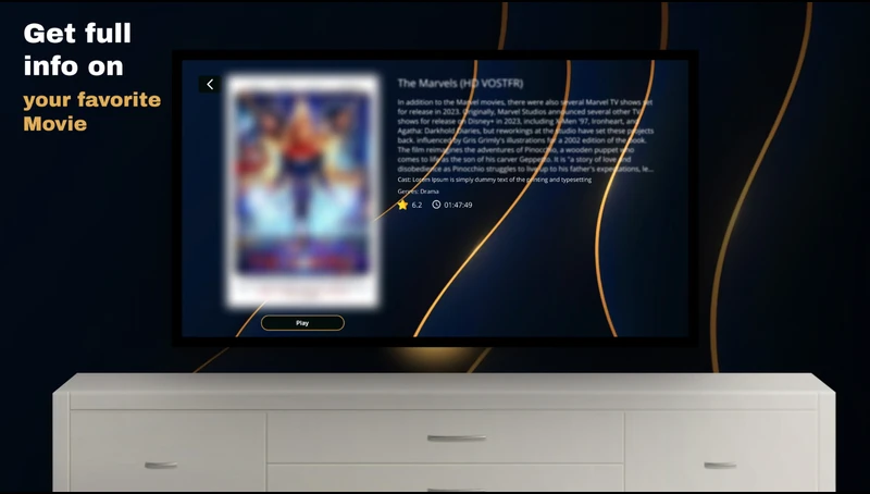 Captura de pantalla de un catalogo