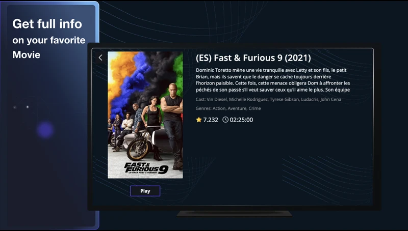 Captura de pantalla de un catalogo